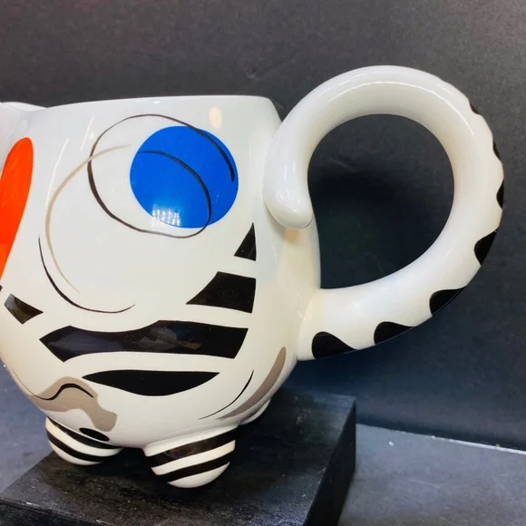 Villeroy & Boch ANIMAL PARK Jug Pitcher Made In France Rare 5 & 3/4” Tall EUC - Picture 5 of 11